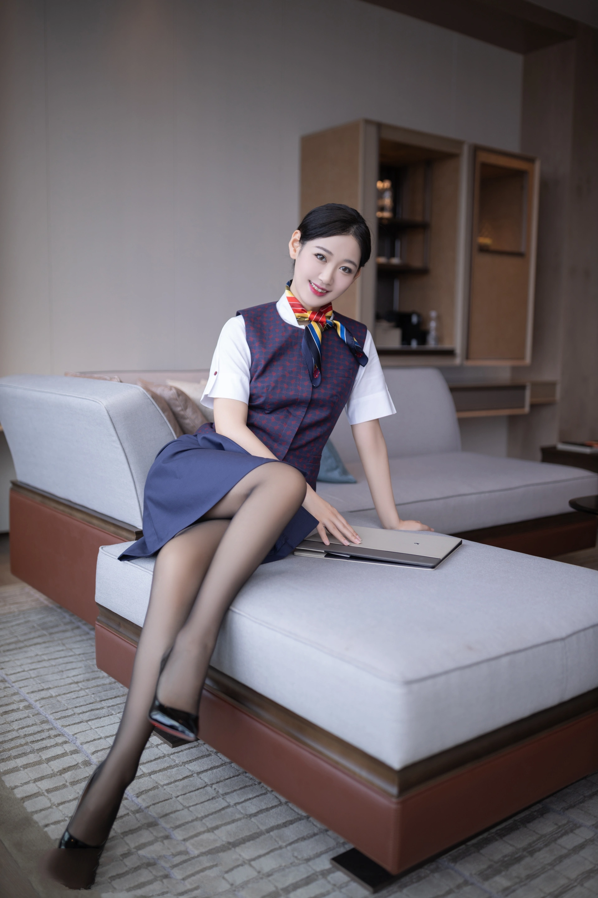 唐安琪 - NO.010 内购无水印 国航空姐 0