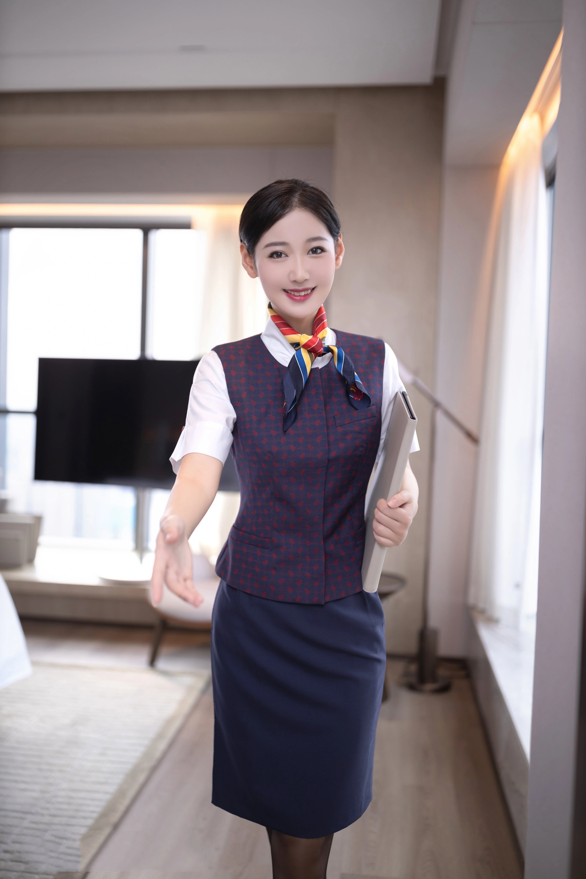 唐安琪 - NO.010 内购无水印 国航空姐 2